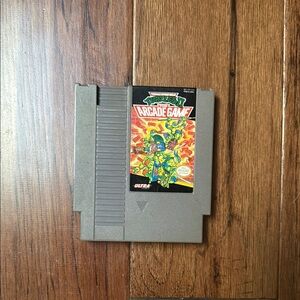 Nintendo Teenage Mutant Ninja Turtles Arcade Game Cartridge - Gray